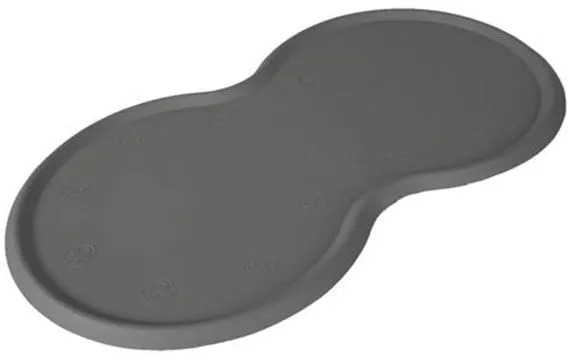 Trixie Place mat natural rubber 45 × 25 cm dark grey